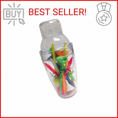 Mini coctelera Martini Golf con camisetas de plástico duraderas de 3-1/4" paquete de 12 unidades surtidas Foto 1 de 2