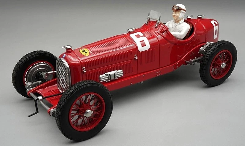 Alfa Romeo P3 Tipo B Winner GP Italy 1932 Rudolf Carac 1:18 TECNOMODEL TM18-326B - Immagine 1 di 1
