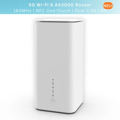 5G WiFi 6 AX3000 Router | SIM Frei | 2.5G LAN | NFC | Unlocked | DE Versand - Bild 1 von 3