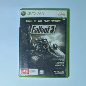 Fallout 3 Game Of The Year Edition - Xbox 360 Game Complete With Manual PAL - Picture 1 of 3