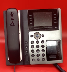 Poly Edge E450 IP Desk Phone 2200-87030-025 ✨🔥✨SELLING AS IS!! READ BELOW!!✨🔥✨ - Picture 1 of 5