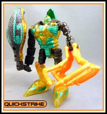 TRANSFORMERS BEAST WARS / FUZORS _ QUICKSTRIKE _ ** CABEZA DE ROBOT ** Foto 1 de 2