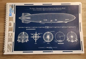 The Alan L. Belinkoff Collection of Zeppelin Post Mail of the World 1989 - Picture 1 of 6
