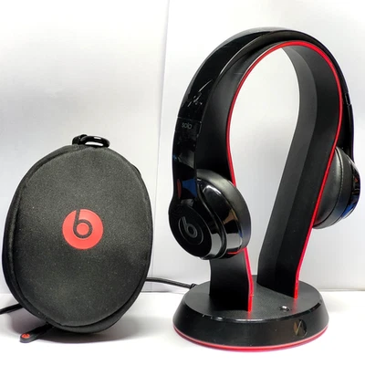 Beats by Dr. Dre Solo 3 Wireless On-Ear Headphones Black With Fabric Case No Box - Image 1 of 4