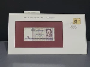 🇩🇪 Banknotes of all Nations East Germany  DDR  5 mark  1975  P-27a  042225-16 - Picture 1 of 4
