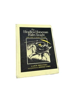 The Headless Horseman Rides Tonight by Jack Prelutsky Hardcover 1980 Vintage - Picture 1 of 11