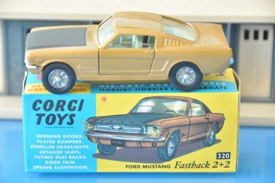 Corgi Toys 320 Ford Mustang limitierte Corgi Club Version 1/43 in OVP - Bild 1 von 4