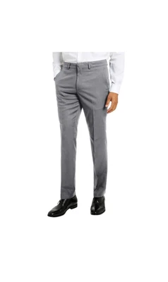 Pantalón de vestir Kenneth Cole para hombre ajustado Techni-Cole Performance gris elige la talla Foto 1 de 4