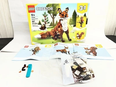 LEGO CREATOR: Forest Animals: Red Fox (31154) BOX & INSTRUCTIONS ONLY - Image 1 of 4