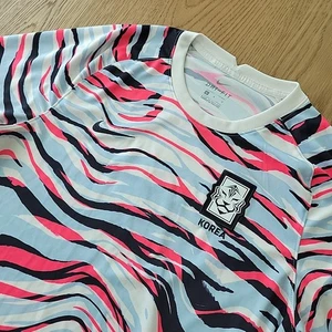 Nike (CQ9193-100) South Korea Pre Match Soccer Jersey Dri-Fit Men’s Large - Picture 1 of 10