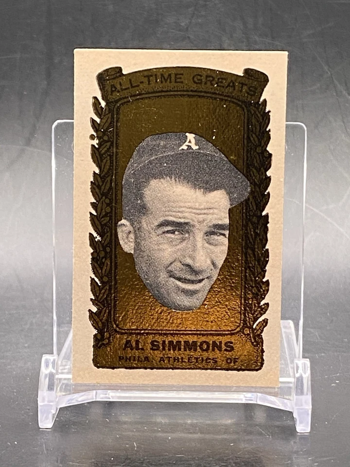 1963 Topps Bazooka #22 Al Simmons HOF All-Time Greats Philadelphia Athletics - Image 1 of 2