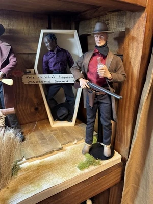 Figura de acción Redman escala 1/6 the Unforgiven Cowboy William 12" Foto 1 de 2