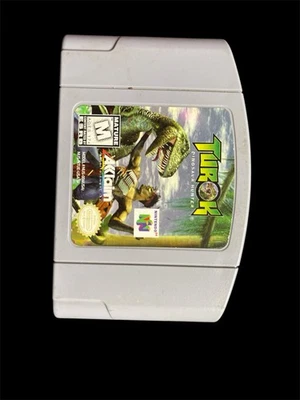 Turok Dinosaur Hunter Nintendo 64 N64 Game Cartridge Video Games - Image 1 of 4