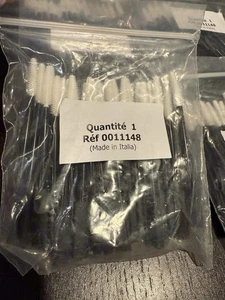 CHANEL Bacchette Mascara Monouso Bobina Pennelli x25 Applicatori Trucco Autentici - Foto 1 di 2