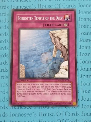 ABPF-EN076 Forgotten Temple of the Deep Yu-Gi-Oh Card 1st Edition New - Image 1 of 4