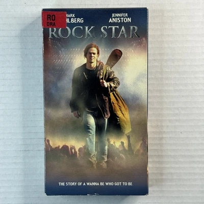“Rock Star” (VHS) 2001 Starring Jennifer Aniston & Mark Wahlberg - Image 1 of 3