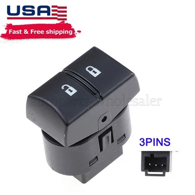 15777136 FRONT LEFT DRIVER SIDE DOOR LOCK SWITCH FOR CHEVROLET COBALT PONTIAC G5 - Image 1 of 4