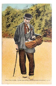 CPA NORMANDIE FOLKLORE 14 - VIEUX NORMAND PATOIS MARCHE ED GOUBEY ST PIERRE~B19 - Imagen 1 de 1