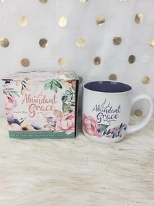 CTA Abundant Grace Mother's Day Floral Ceramic Mug New In Box - Picture 1 of 13