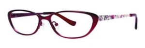 Kensie Dramatic Burgundy Red Optical Eyeglass Frame Glasses 51-15-135 MSRP $185 - Picture 1 of 2