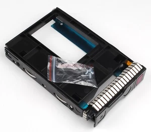 HPE 2.5" SSD to 3.5" HDD Converter Tray Adapter HP G8/G9 661914-001 / 651314-001 - Picture 1 of 12