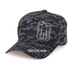 365 Kids GAME ON Baseball Cap Hat Sz 4-10 Years Adjustable Black Camo - Picture 1 of 6