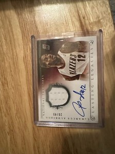 2013-14 National Treasures Lasting Legacies AUTO JERSEY LaMarcus Aldridge /49
