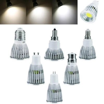 Dc24v Led Cob Spotlight E27 Gu10 Mr16 E14 Gu5.3 B22 6w/12w 3000k-6500k 45/degree - Image 1 of 4
