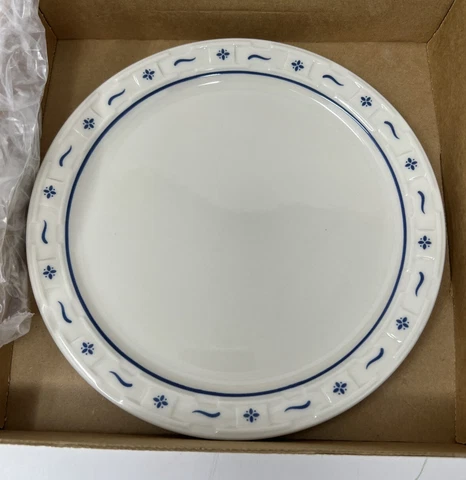 Longaberger Miniature J.W. Collection Tea Set Tray ONLY Classic Blue Trim Cover