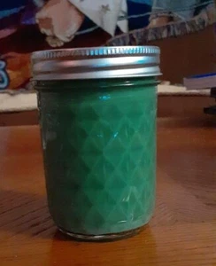 8 OZ JAR CANDLE IN PINE FOREST    soy wax highly scented - Picture 1 of 12