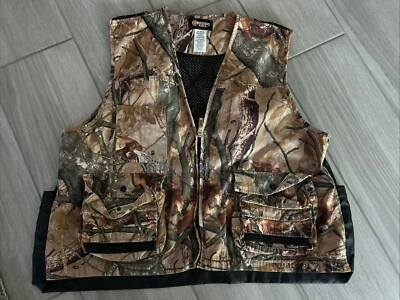 Outfitters Ridge Vest Size 2XL Brown Camouflage Fusion-3D Vented Game Hunting - Image 1 of 4