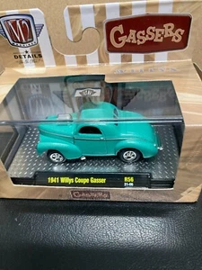 1:64 M2 1941 Willys Coupe Gasser R56 Turquoise - Picture 1 of 4