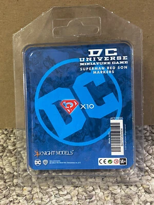 Миниатюрная игра DC Universe: Superman Red Son Markers (ACC0055, 2017) блистер - Изображение 1 из 2