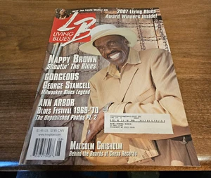 Aug 2007 issue of Living Blues Magazine Nappy Brown - Picture 1 of 1
