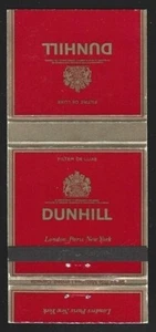 Canada DUNHILL London Paris New York Cigarettes Matchbook Ad - Picture 1 of 1