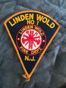 Firefighter Patch - Linden Wold New Jersey - Picture 1 of 1