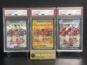 PSA 10 Pokemon Charizard Ex 125/108 SR 139/108 UR 331/190 SSR Set Japanese GEM - Picture 1 of 2