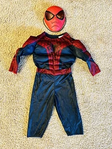 2014 Spider-man 2 Marvel Avengers Spider-man Kids Halloween Costume Amazing - Picture 1 of 6
