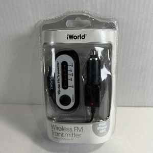 NEW iWorld Wireless FM Transmitter for iPod, iPhones, MP3 players Music Casting - Picture 1 of 5