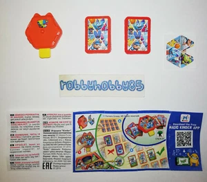EN063 F GIOCO MEMORY ARANCIONE + BPZ (EAC 07.2019) KINDER ITALIA 2019/2020 - Picture 1 of 1