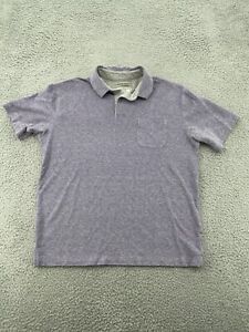 Jos A Bank 1905 Polo Shirt Adult Medium Light Purple Short Sleeve Casual Men