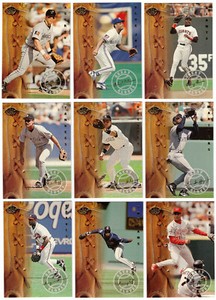 1995 Leaf Great Gloves Insert You Pick the Card Finish Your Set