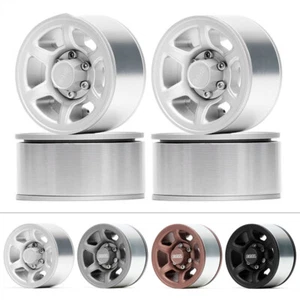 Buje de llanta de aluminio Beadlock de 1,55" para RC 1/10 oruga axial jimny CC01 TF2 - Imagen 1 de 14