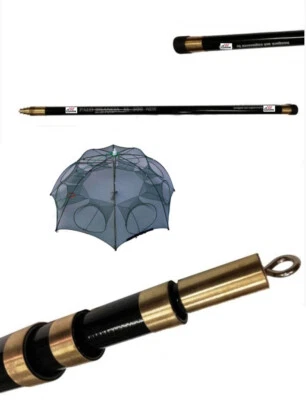 Palo 5Mt Bilancia da Pesca + Nassa Trappola Inganni Granchi Pesci Anguille - Immagine 1 di 4