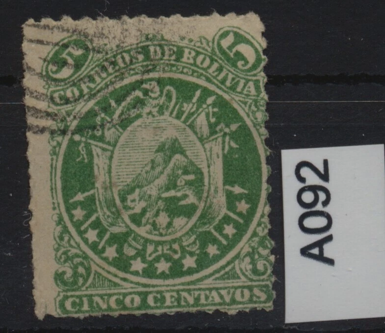 FORGERY of 1868 Bolivia -  Sell as forgery , A092 - Image 1 of 1