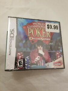 World Championship Poker: Deluxe Series Nintendo DS Game COMPLETE in case SEALED