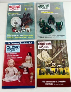 Lot of 4 Long John Latham's Collector's World Vintage Magazines 1971 - Picture 1 of 7