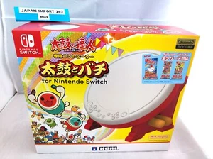 Nintendo Switch HORI TAIKO NO TATSUJIN Drum & BACHI Set controller for Switch - Picture 1 of 10