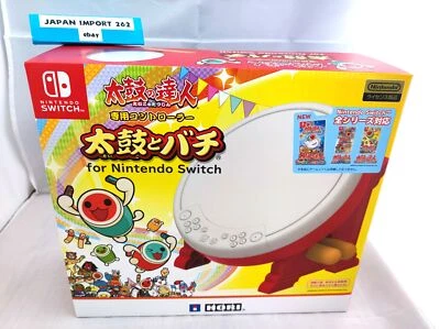 Nintendo Switch HORI TAIKO NO TATSUJIN Drum & BACHI Set controller for Switch - Image 1 of 4