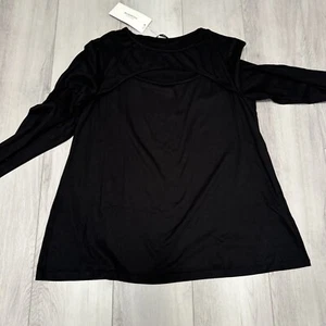Bloomchic Bloom Chic Size 14-16 Black Long Sleeve Style Knit Top NWT See Pics - Picture 1 of 7